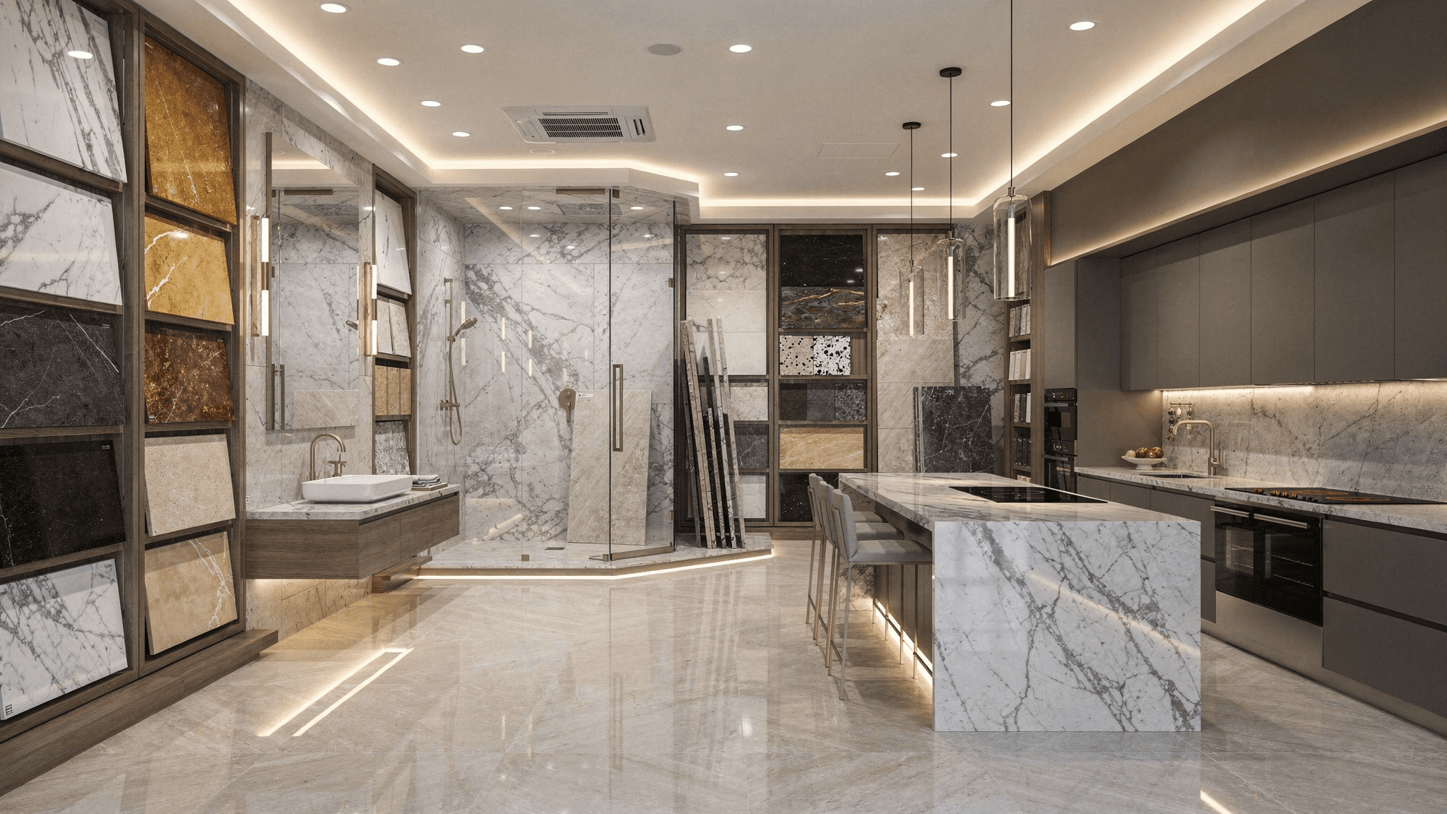 Custom tile installation showcase project